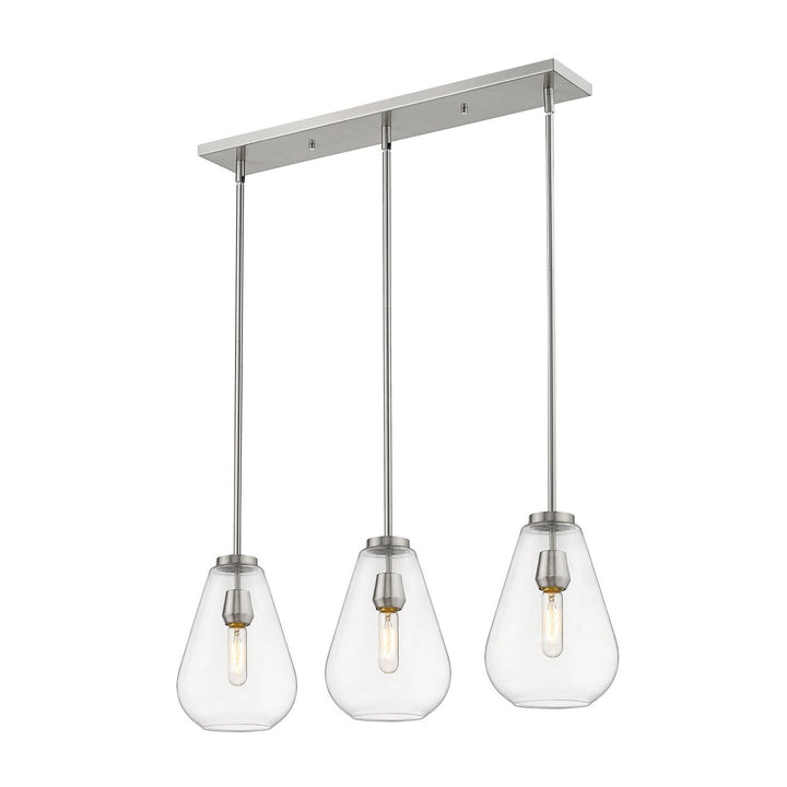 Z-Lite Ayra 488P8-3L-BN Pendant Light - Brushed Nickel