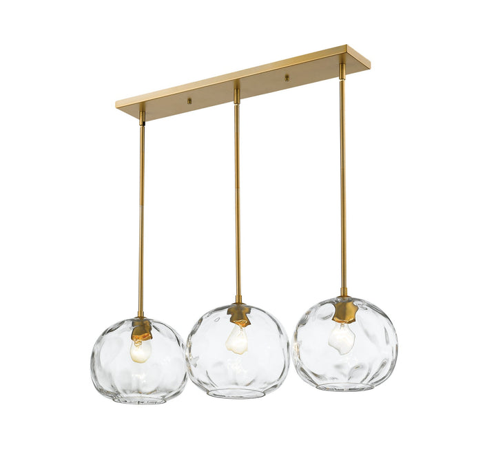 Z-Lite Chloe 490P10-3L-OBR Pendant Light - Olde Brass