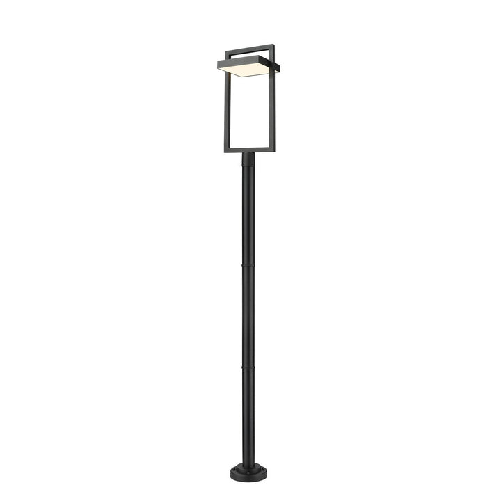 Z-Lite Lighting 566PHXLR-567P-BK-LED  Luttrel Outdoor Black