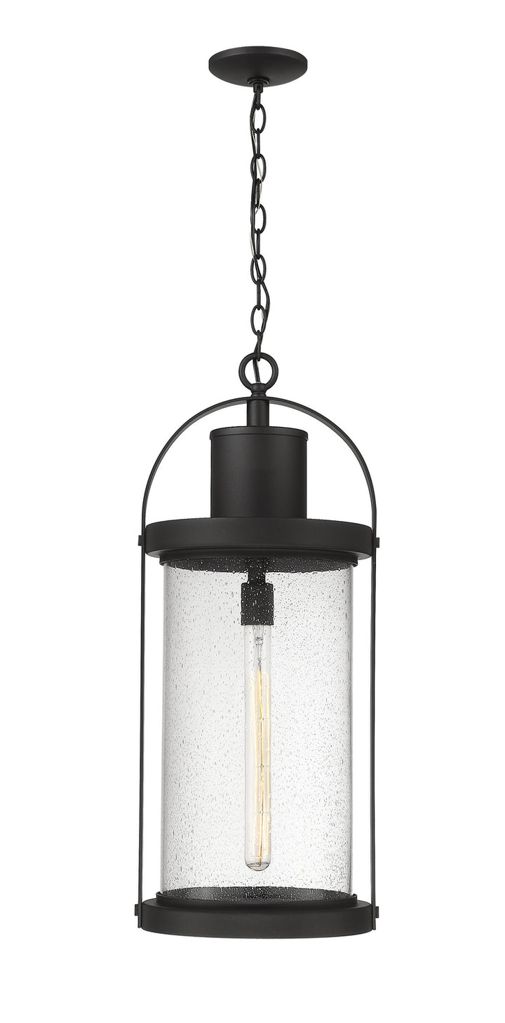Z-Lite Lighting 569CHXL-BK  Roundhouse Outdoor Black