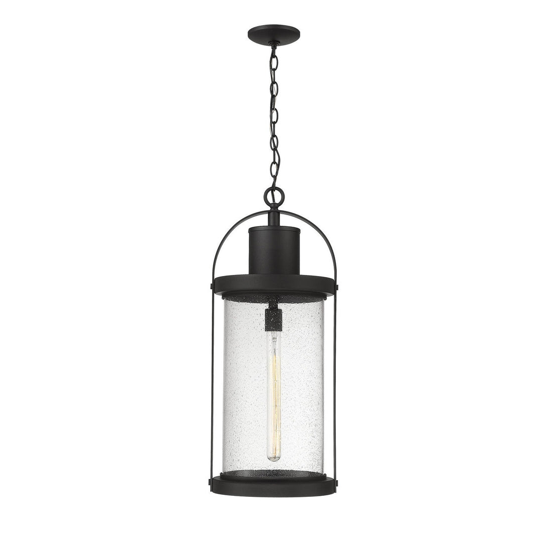 Z-Lite Lighting 569CHXL-BK  Roundhouse Outdoor Black
