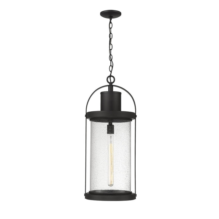 Z-Lite Lighting 569CHXL-BK  Roundhouse Outdoor Black