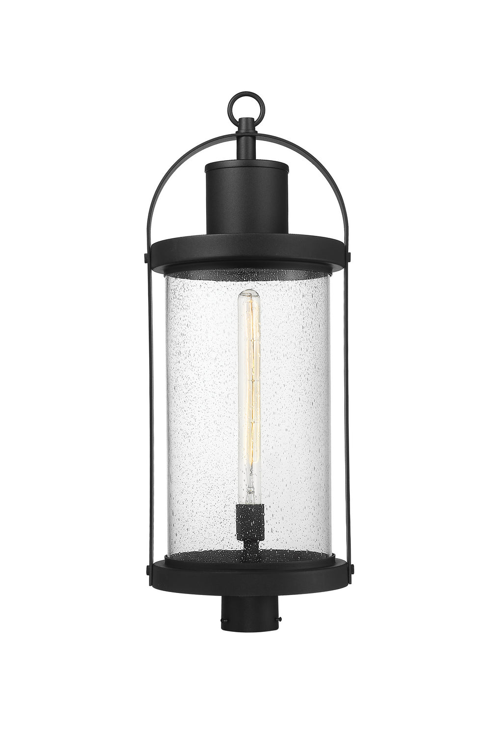 Z-Lite Lighting 569PHXL-BK  Roundhouse Outdoor Black