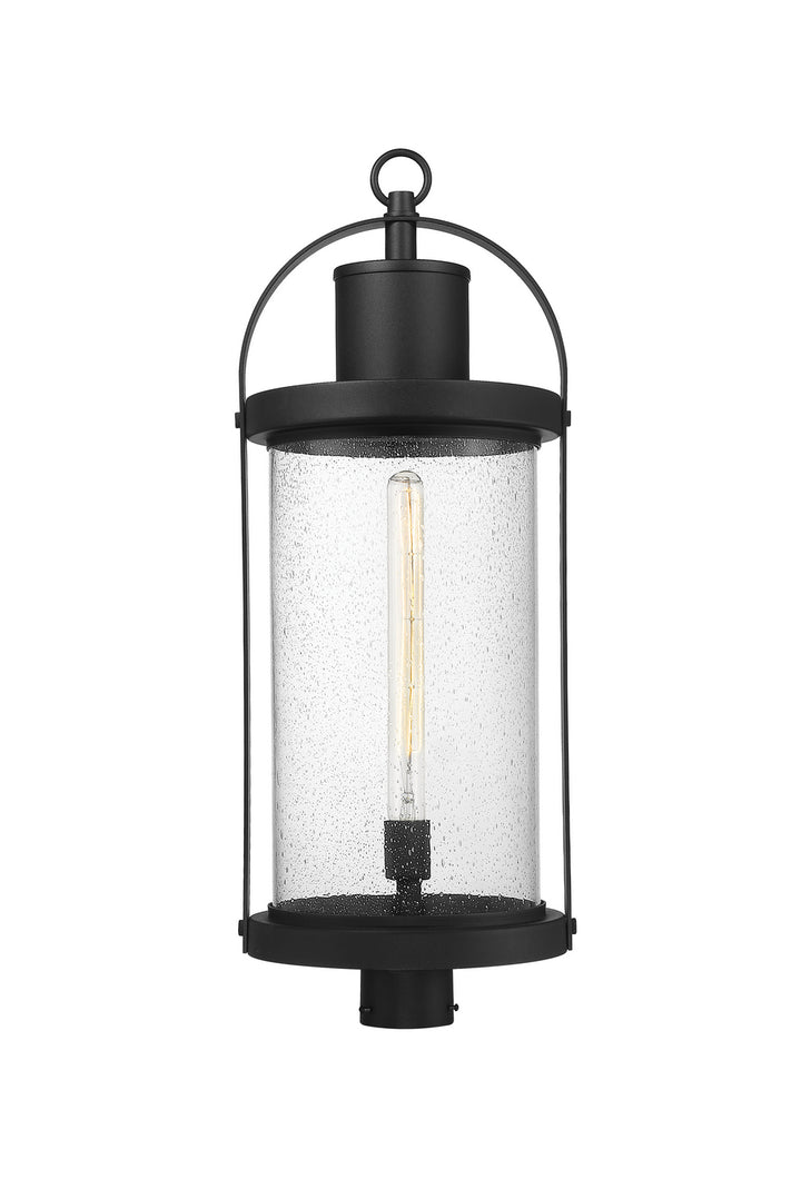 Z-Lite Lighting 569PHXL-BK  Roundhouse Outdoor Black