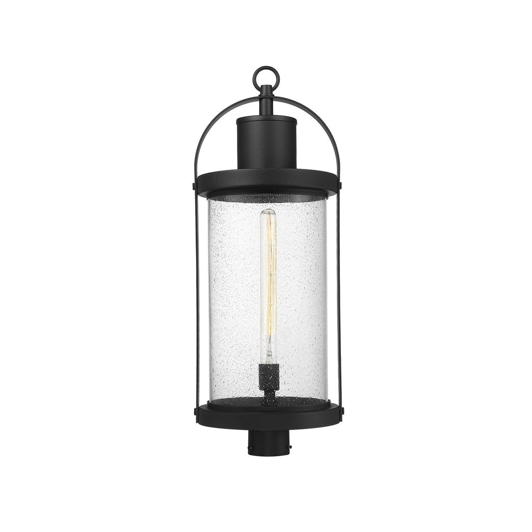 Z-Lite Lighting 569PHXL-BK  Roundhouse Outdoor Black