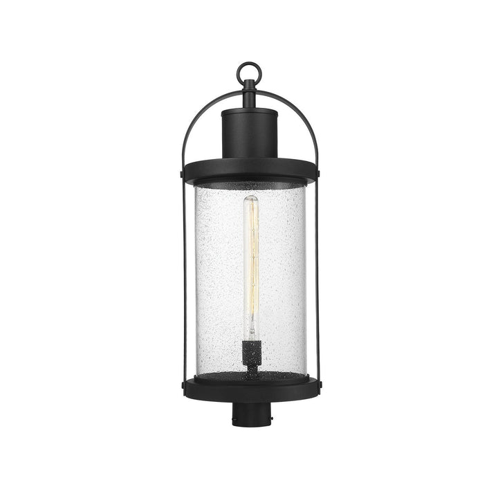 Z-Lite Lighting 569PHXL-BK  Roundhouse Outdoor Black