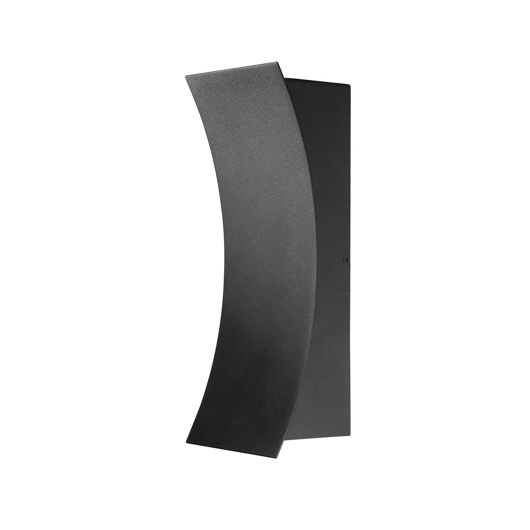 Z-Lite Lighting 582S-BK-LED Modern Landrum Outdoor Black