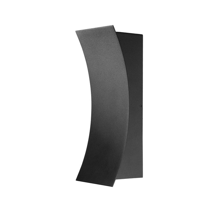 Z-Lite Lighting 582S-BK-LED Modern Landrum Outdoor Black