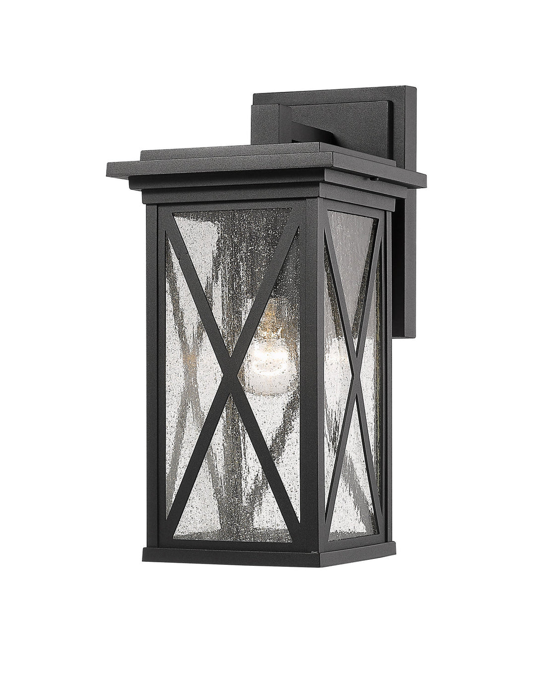 Z-Lite Lighting 583M-BK  Brookside Outdoor Black
