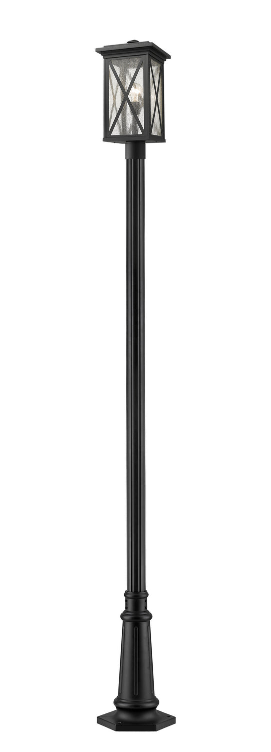 Z-Lite Lighting 583PHBR-557P-BK  Brookside Outdoor Black
