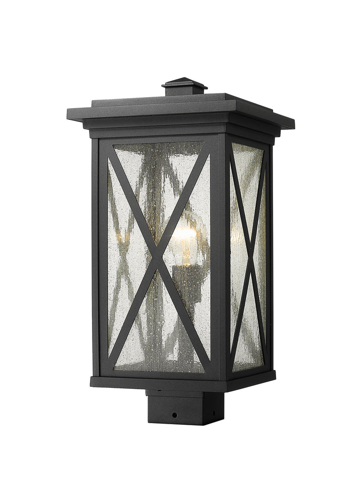 Z-Lite Lighting 583PHBS-BK  Brookside Outdoor Black