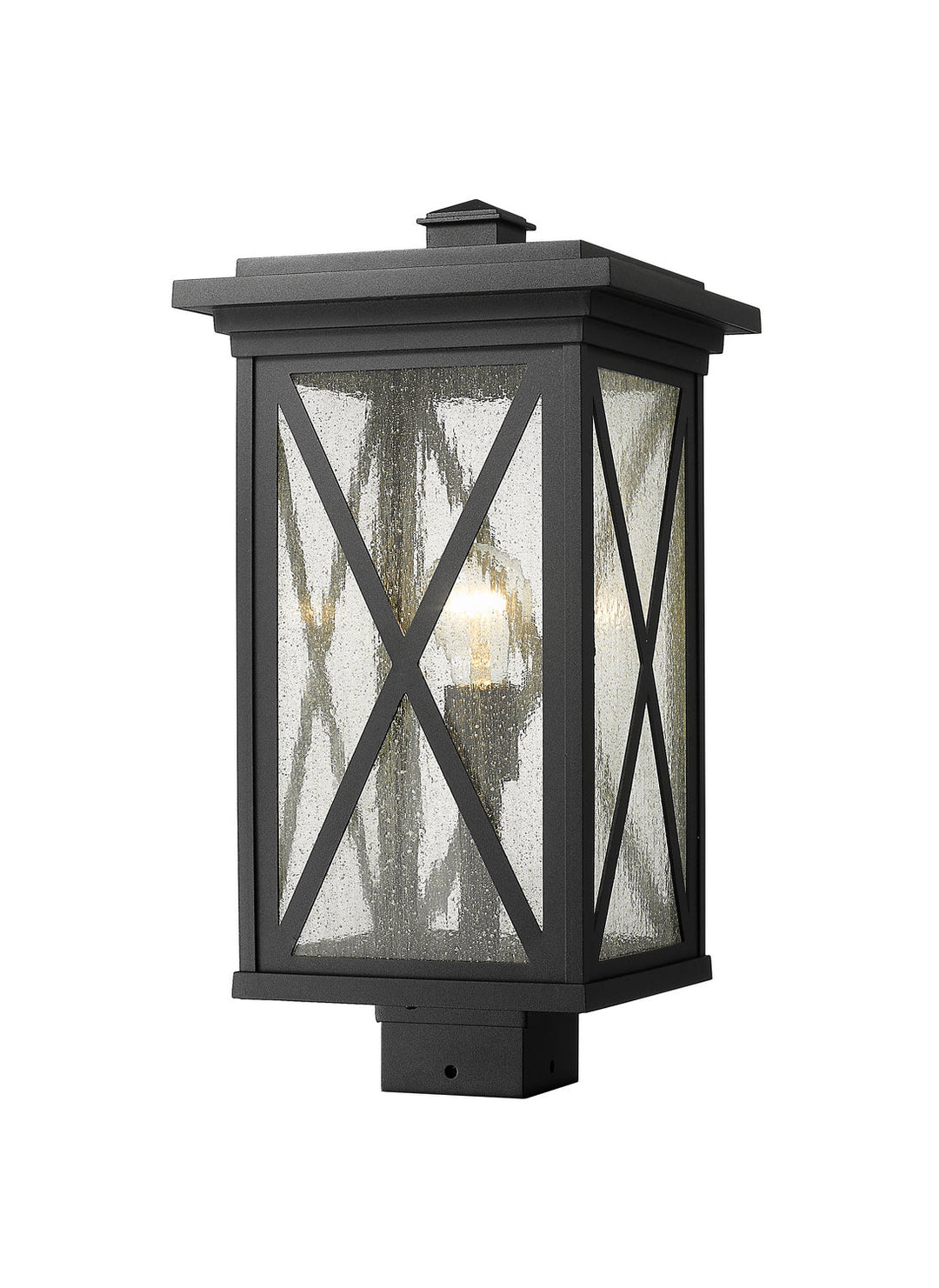 Z-Lite Lighting 583PHBS-BK  Brookside Outdoor Black