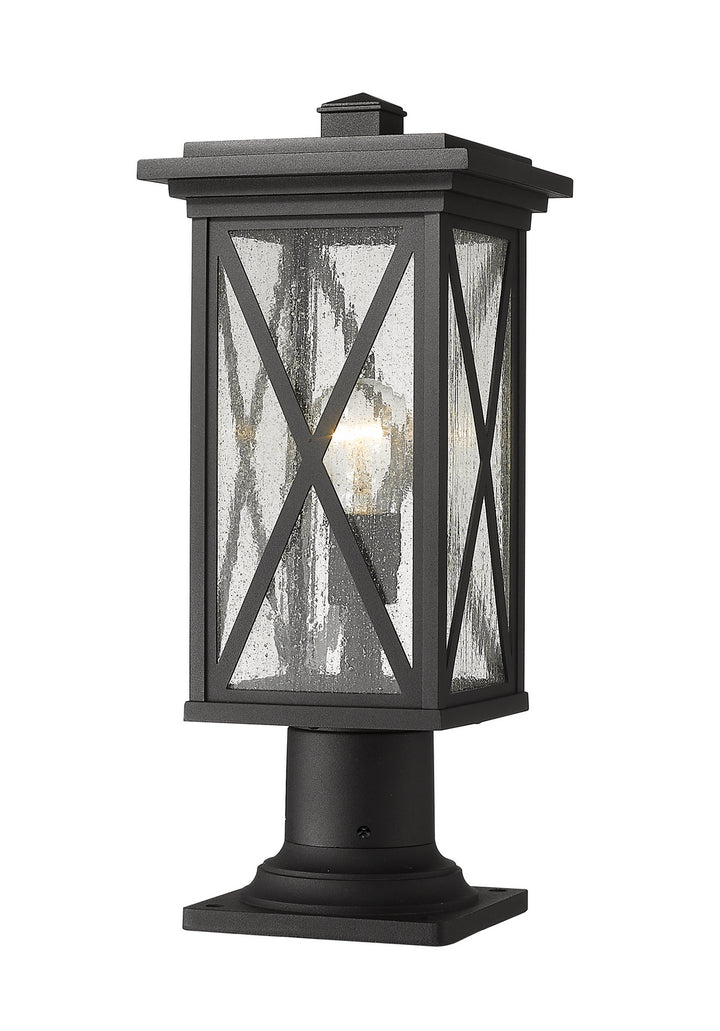 Z-Lite Lighting 583PHMR-533PM-BK  Brookside Outdoor Black