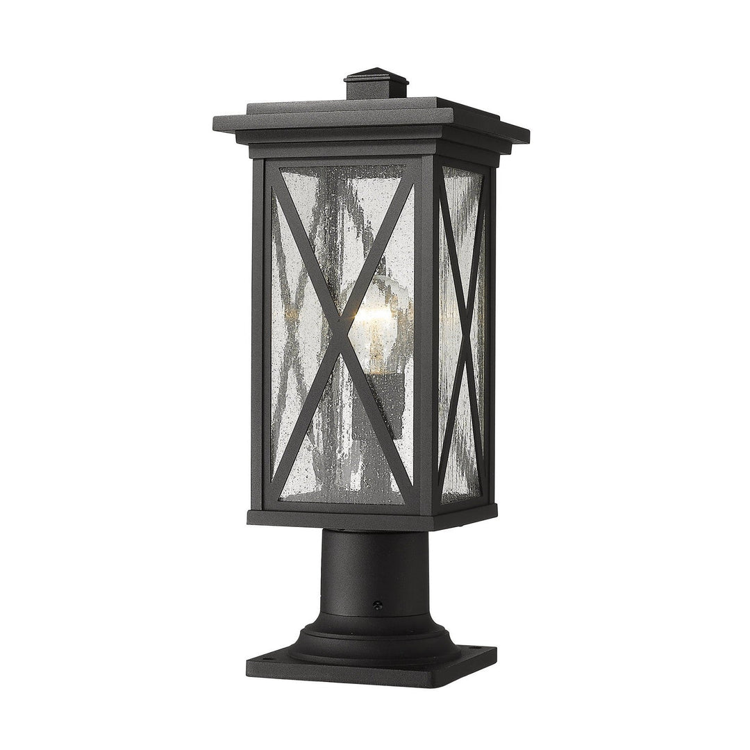 Z-Lite Lighting 583PHMR-533PM-BK  Brookside Outdoor Black