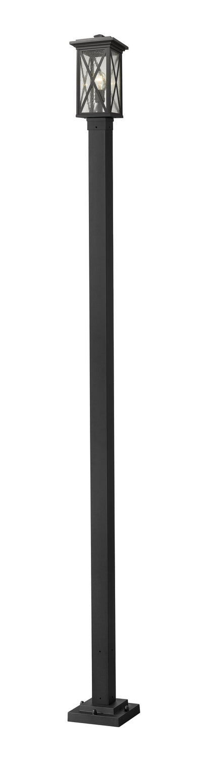 Z-Lite Lighting 583PHMS-536P-BK  Brookside Outdoor Black