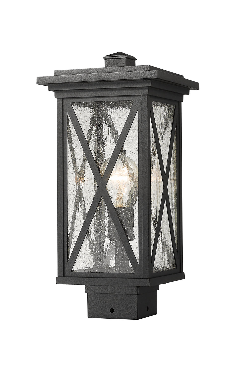 Z-Lite Lighting 583PHMS-BK  Brookside Outdoor Black