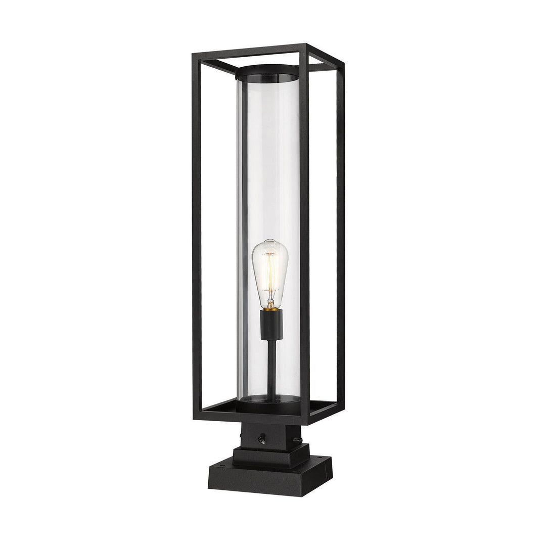 Z-Lite Lighting 584PHBS-SQPM-BK  Dunbroch Outdoor Black