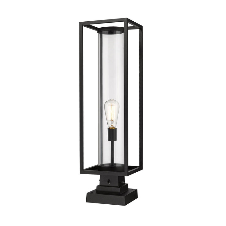 Z-Lite Lighting 584PHBS-SQPM-BK  Dunbroch Outdoor Black
