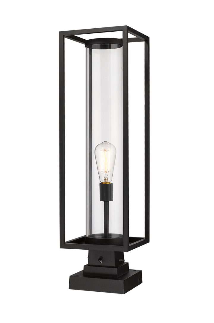 Z-Lite Lighting 584PHBS-SQPM-BK  Dunbroch Outdoor Black