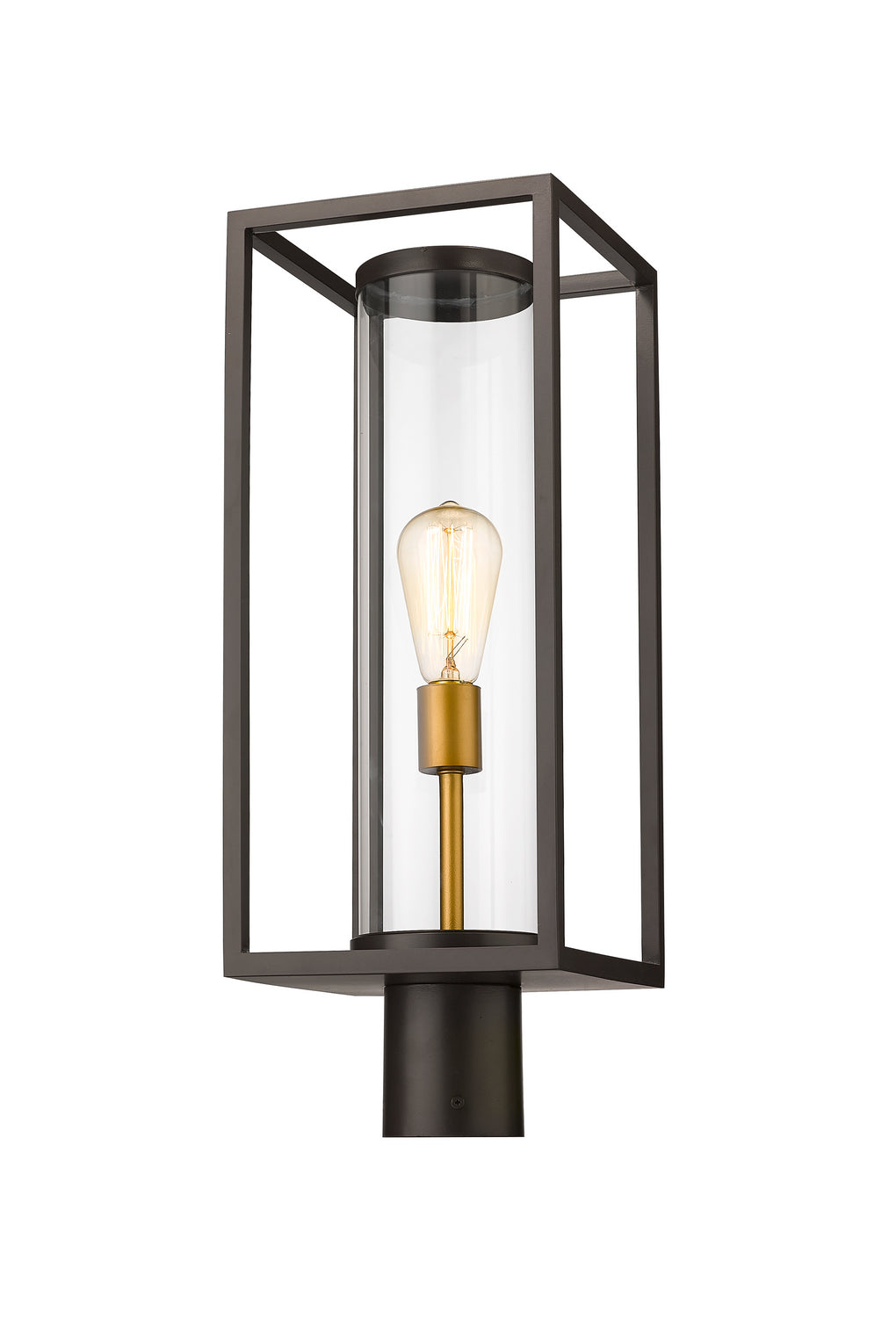 Z-Lite Lighting 584PHMR-DBZ-OBS  Dunbroch Outdoor Deep Bronze/Outdoor Brass