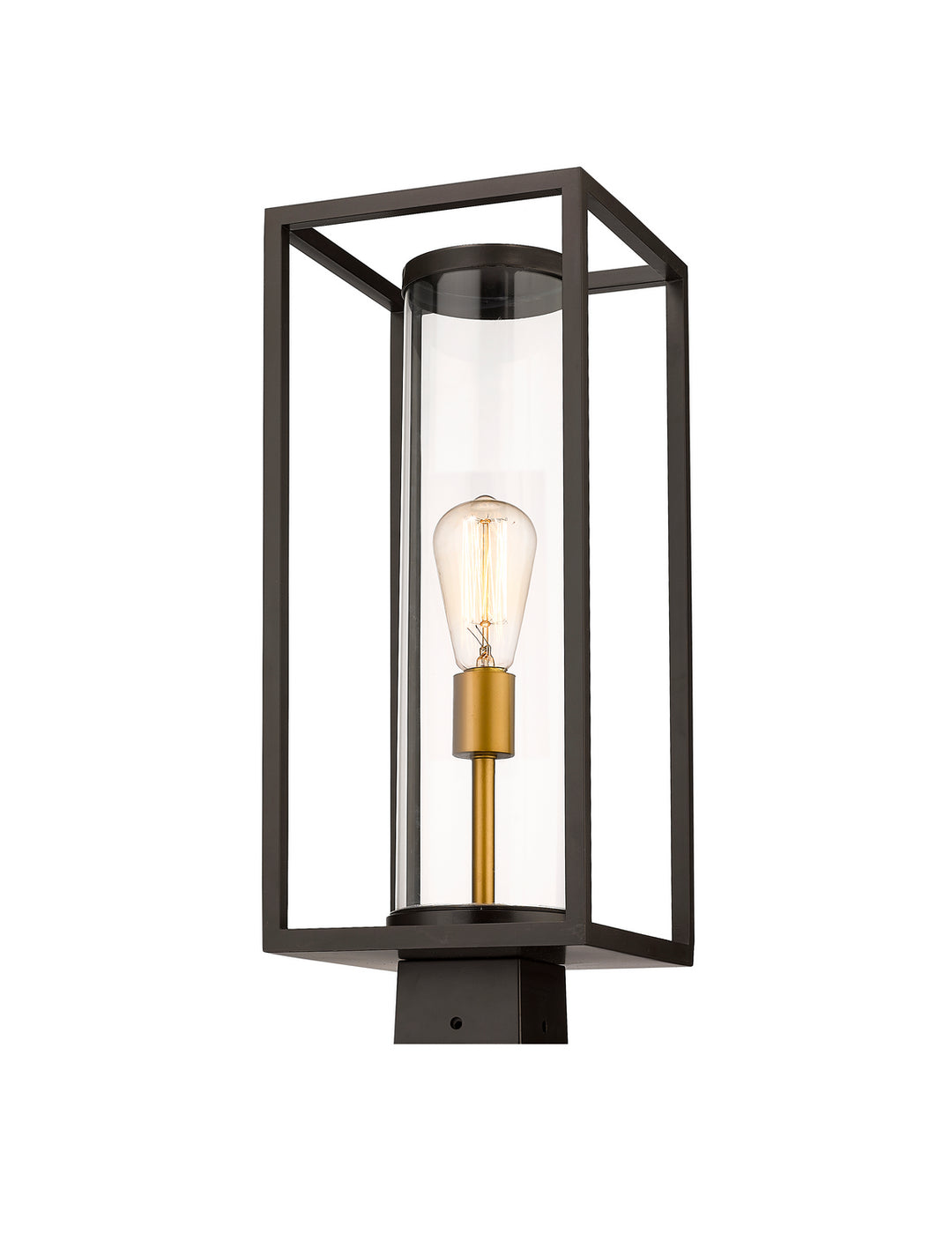 Z-Lite Lighting 584PHMS-DBZ-OBS  Dunbroch Outdoor Deep Bronze/Outdoor Brass