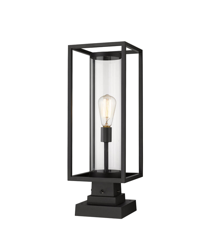Z-Lite Lighting 584PHMS-SQPM-BK  Dunbroch Outdoor Black