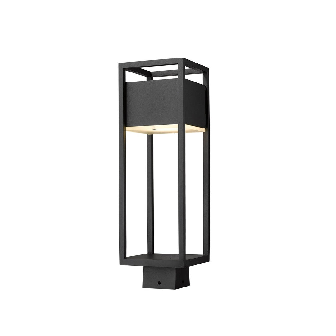 Z-Lite Lighting 585PHMS-BK-LED  Barwick Outdoor Black