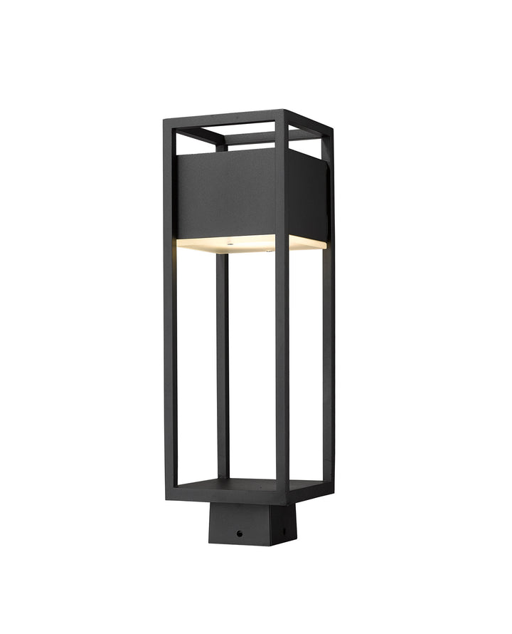 Z-Lite Lighting 585PHMS-BK-LED  Barwick Outdoor Black
