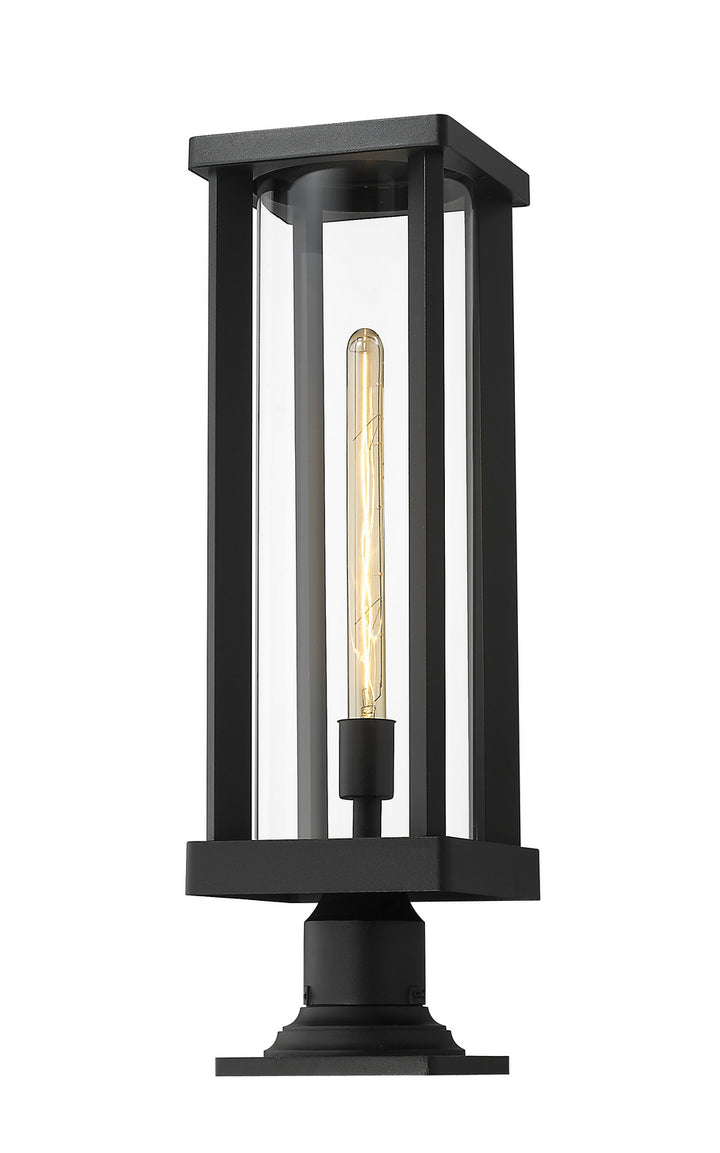 Z-Lite Lighting 586PHBR-533PM-BK  Glenwood Outdoor Black