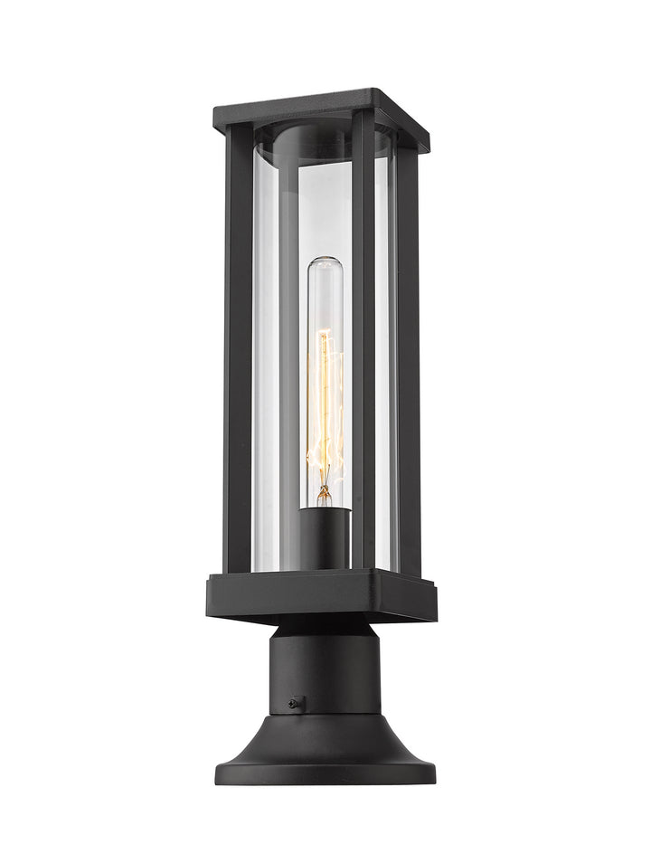 Z-Lite Lighting 586PHMR-553PM-BK  Glenwood Outdoor Black