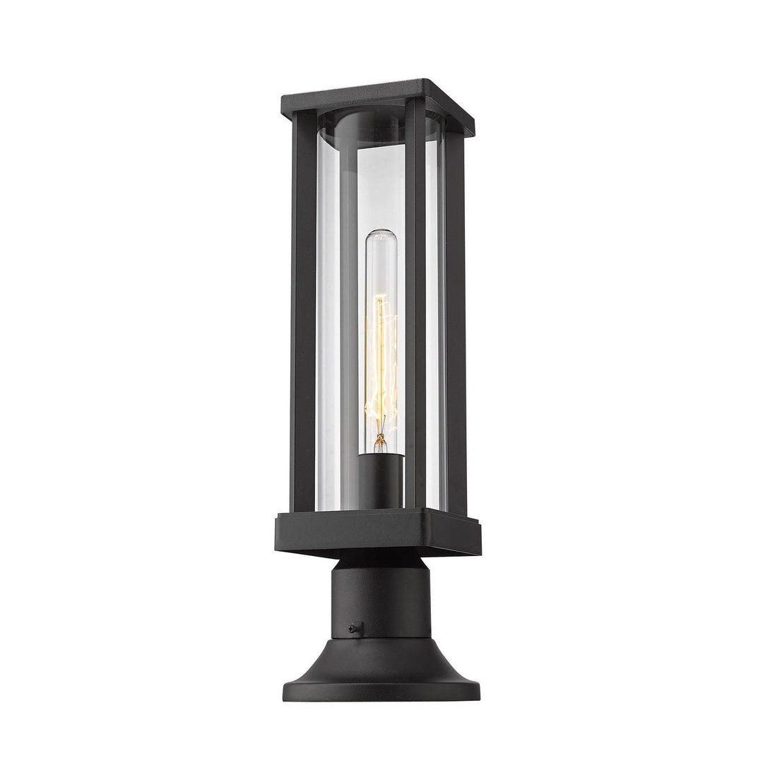 Z-Lite Lighting 586PHMR-553PM-BK  Glenwood Outdoor Black