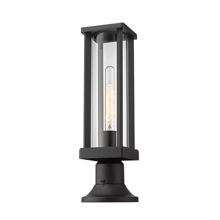 Z-Lite Lighting 586PHMR-553PM-BK  Glenwood Outdoor Black