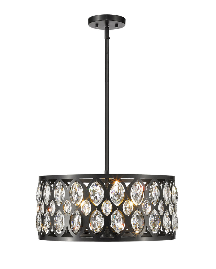 Z-Lite Dealey 6010-20MB Chandelier Light - Matte Black