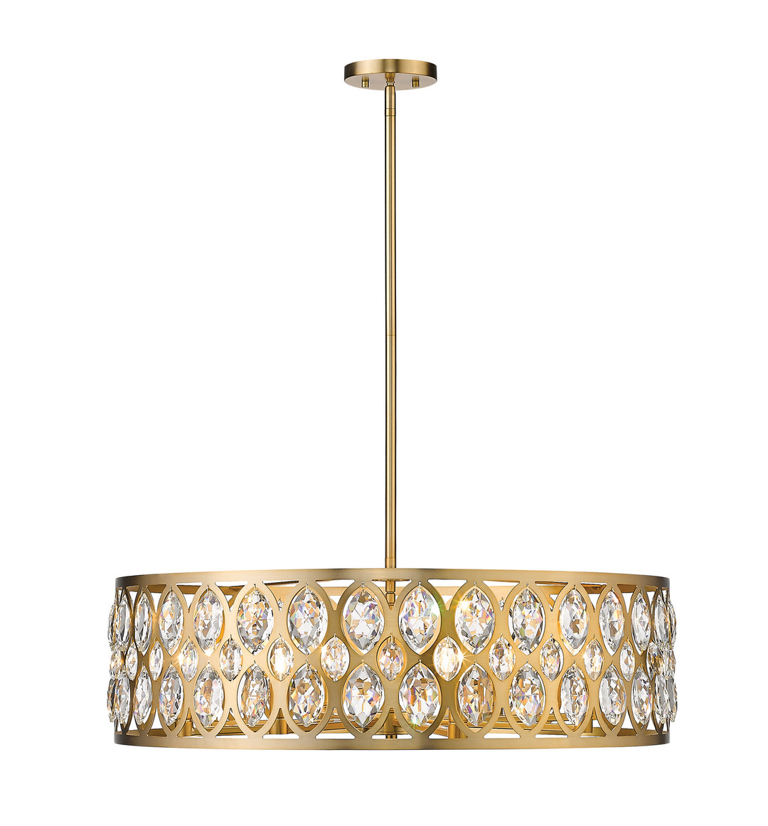 Z-Lite Dealey 6010-30HB Chandelier Light - Heirloom Brass