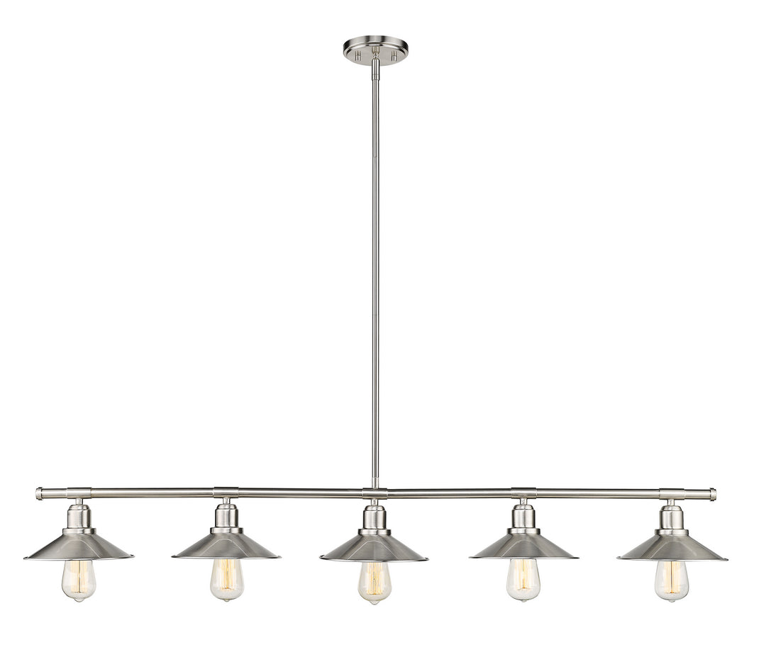 Z-Lite Casa 613-5L-BN Pendant Light - Brushed Nickel
