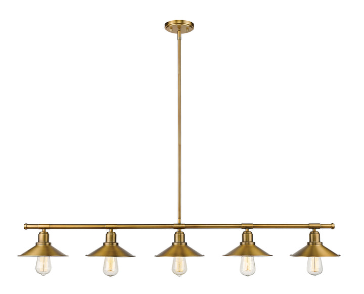 Z-Lite Casa 613-5L-FB Pendant Light - Factory Brass
