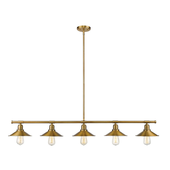 Z-Lite Casa 613-5L-FB Pendant Light - Factory Brass