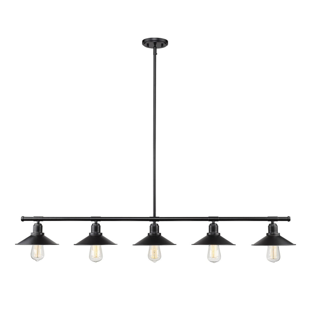 Z-Lite Casa 613-5L-MB Pendant Light - Matte Black
