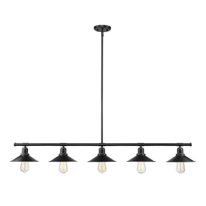 Z-Lite Casa 613-5L-MB Pendant Light - Matte Black