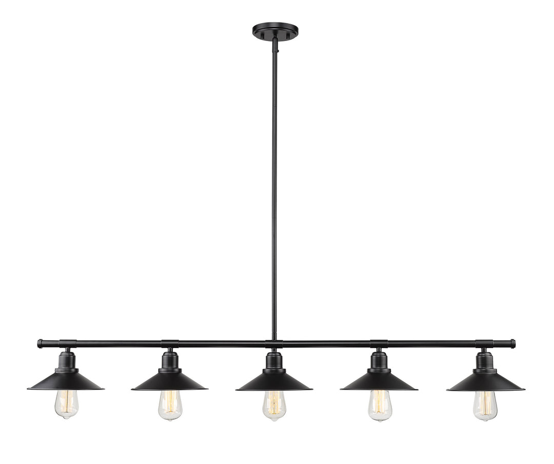Z-Lite Casa 613-5L-MB Pendant Light - Matte Black