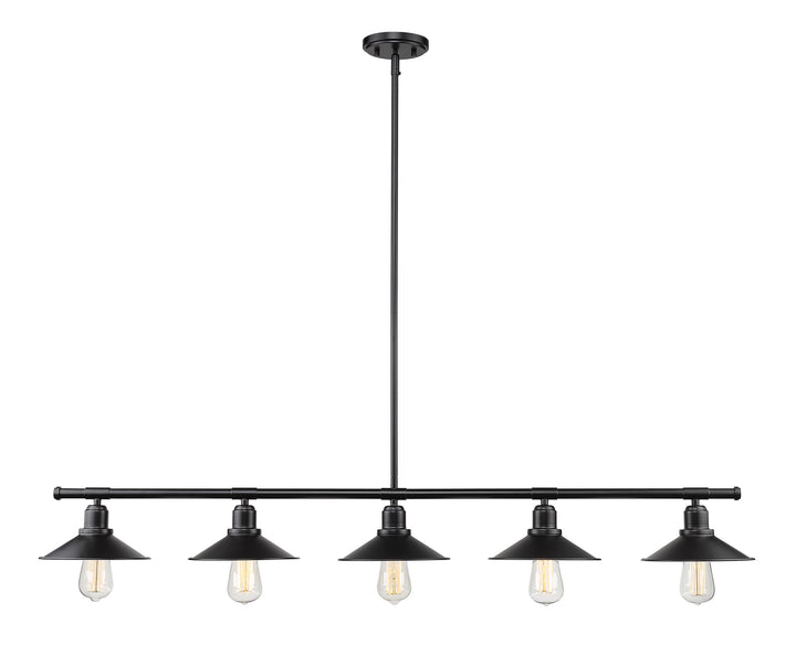 Z-Lite Casa 613-5L-MB Pendant Light - Matte Black