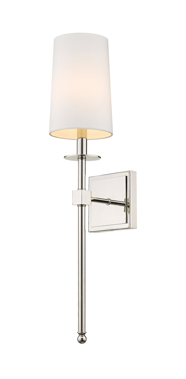 Z-Lite Camila 811-1S-PN Wall Sconce Light - Polished Nickel
