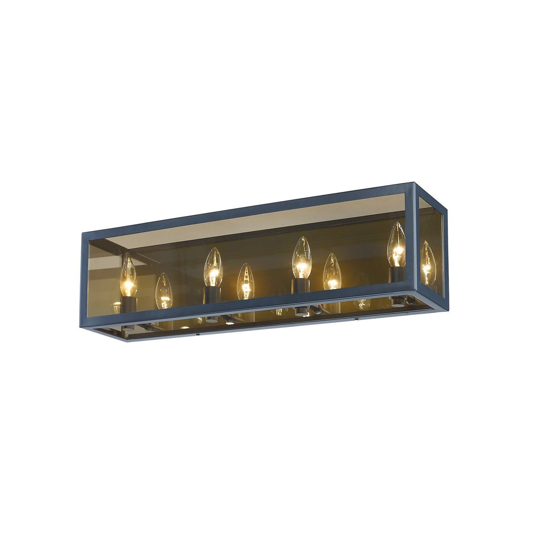 Z-Lite Infinity 802-4V-MC Bath Vanity Light 24 in. wide - Misty Charcoal