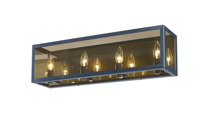 Z-Lite Infinity 802-4V-MC Bath Vanity Light 24 in. wide - Misty Charcoal