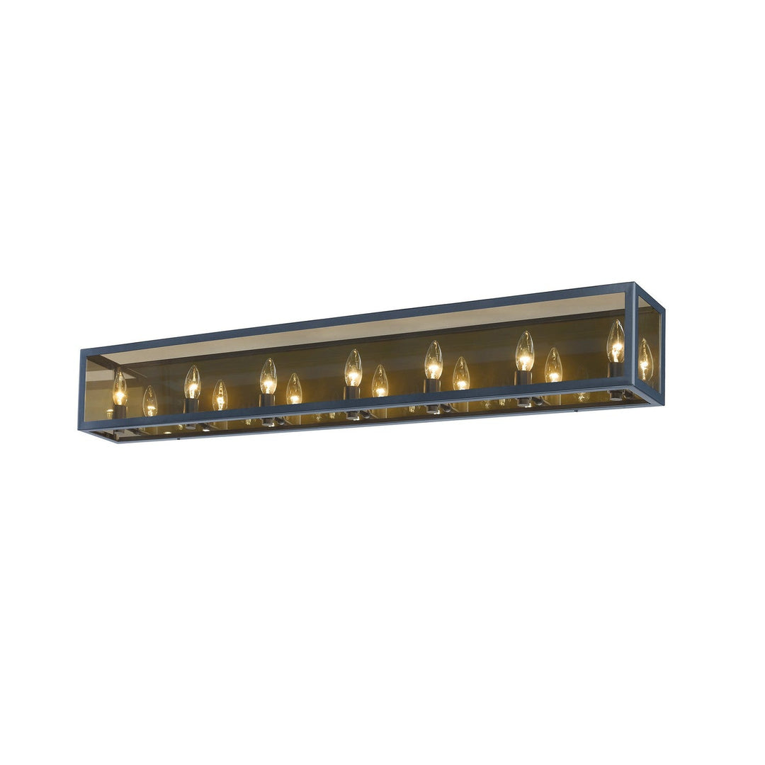 Z-Lite Infinity 802-7V-MC Bath Vanity Light 44 in. wide - Misty Charcoal