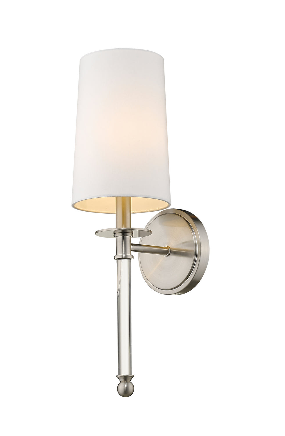 Z-Lite Mila 808-1S-BN Wall Sconce Light - Brushed Nickel