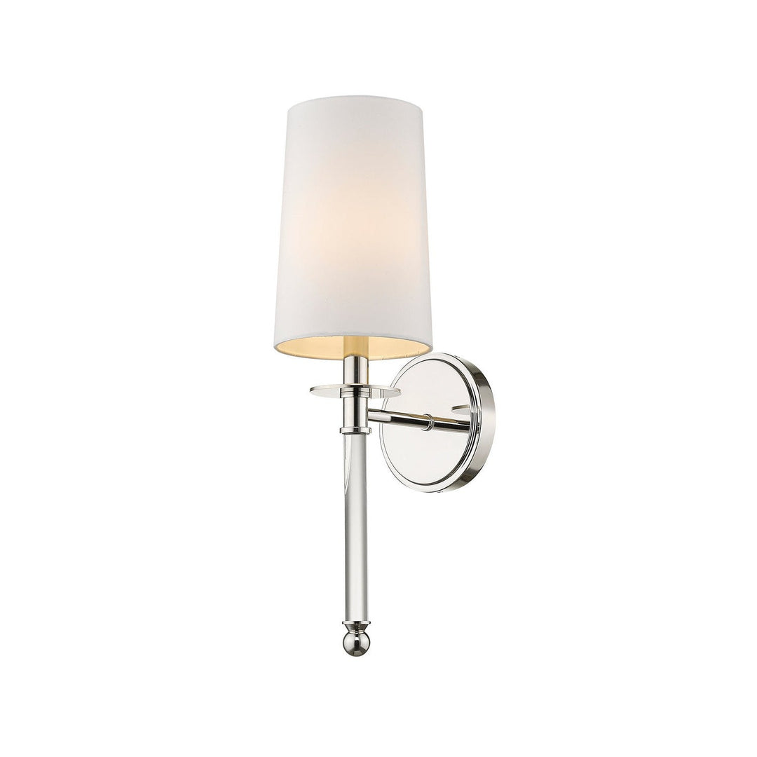 Z-Lite Mila 808-1S-PN Wall Sconce Light - Polished Nickel