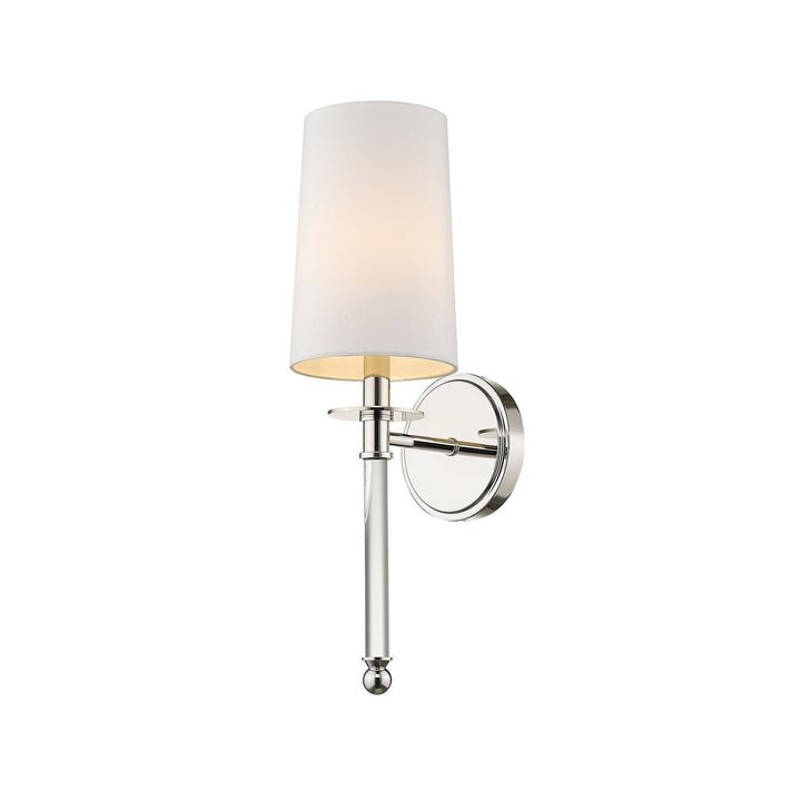 Z-Lite Mila 808-1S-PN Wall Sconce Light - Polished Nickel