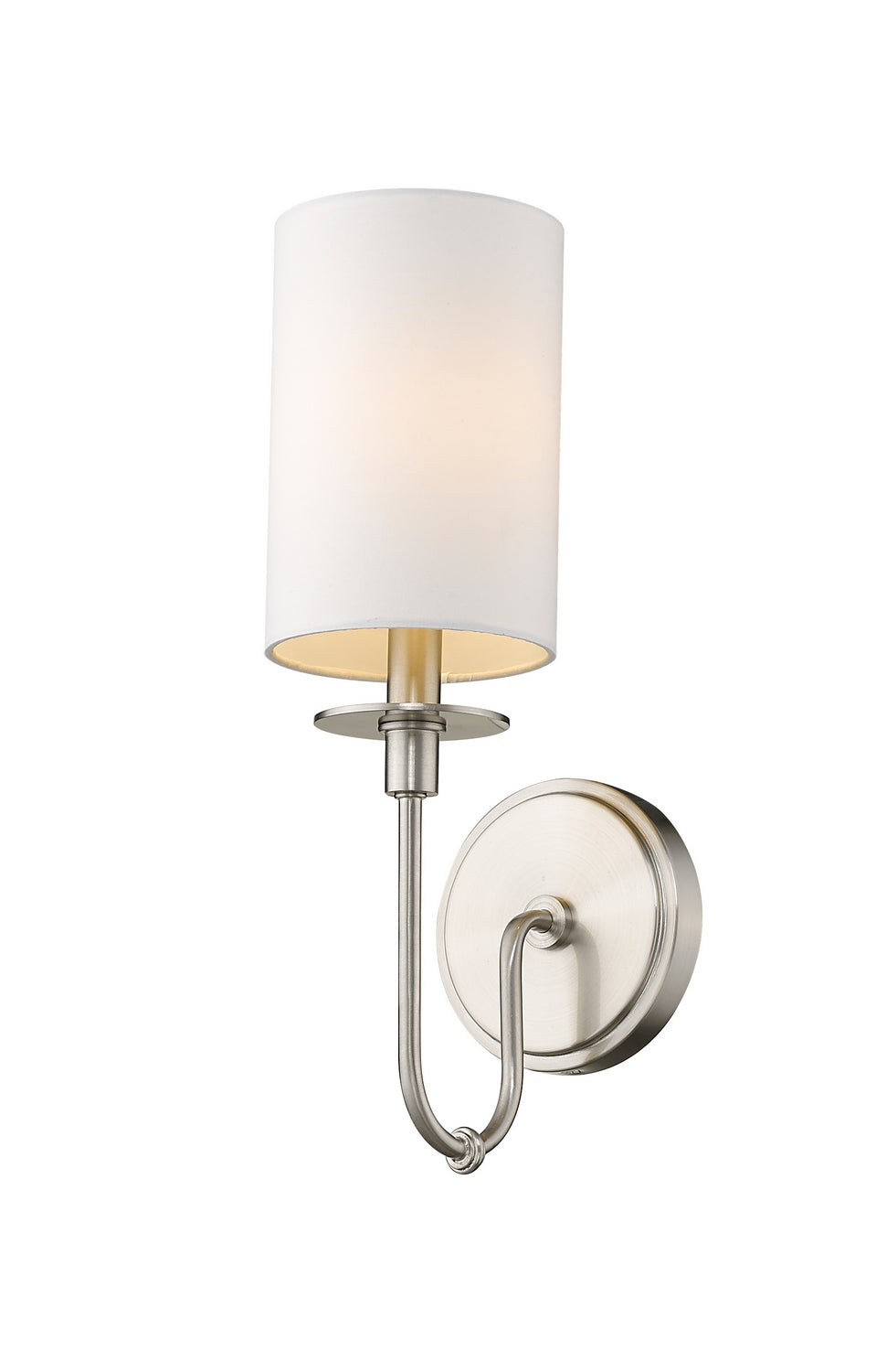 Z-Lite Ella 809-1S-BN Wall Sconce Light - Brushed Nickel