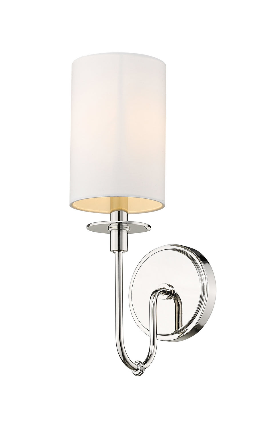 Z-Lite Ella 809-1S-PN Wall Sconce Light - Polished Nickel